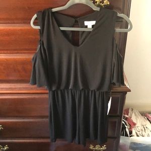 Calvin Klein black romper